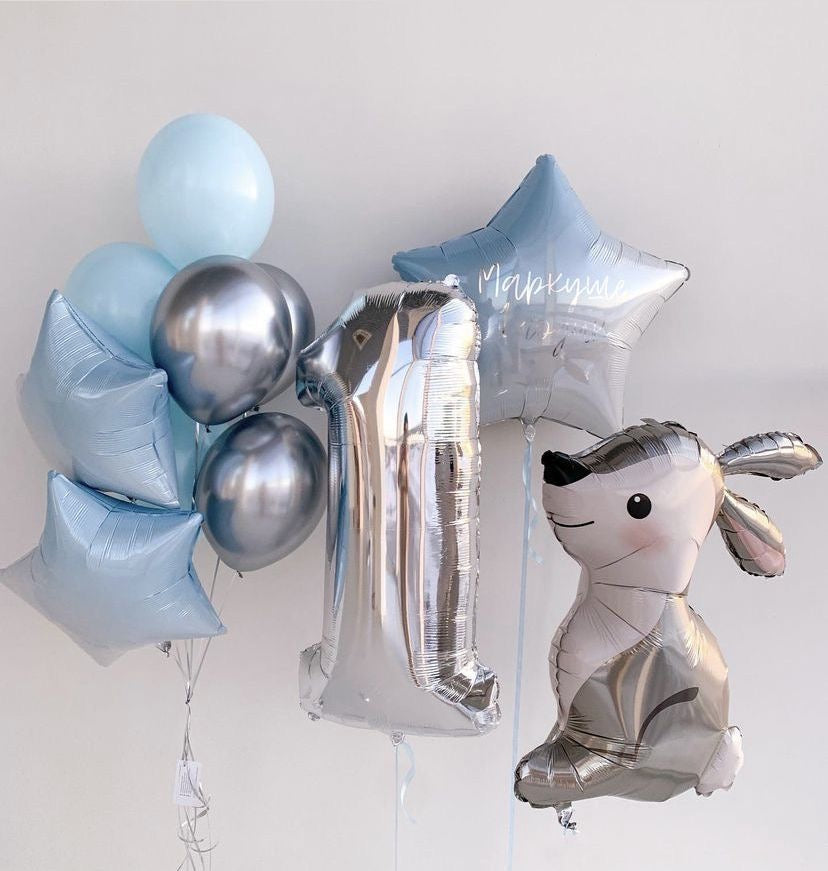 HELIUM BALLOONS (TEXT IS NOT INCLUDED)