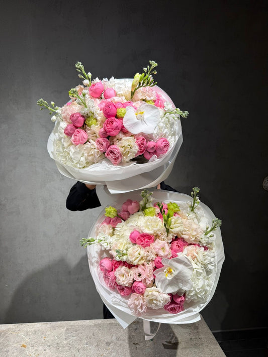 FLOWERS BOUQUET SET WITH 2 PCS