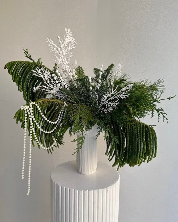 Новогодние украшения Нобилис в вазе №102