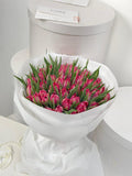 FLOWERS BOUQUET WITH 51 FLASHPOINT TULIP
