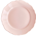 Small pink plate ceramic 19 cm rent PL-0012