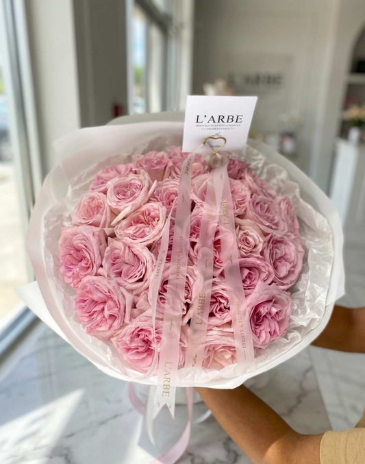 25 розовых роз О'Хара, Эквадор 