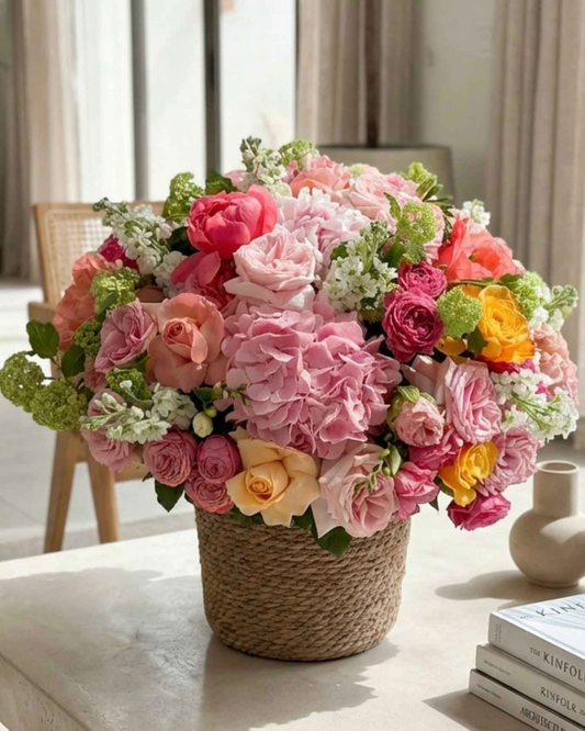 Букет цветов в корзине «Гершель»