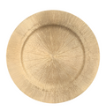 Gold charge plates rent PL-0011  32 cm