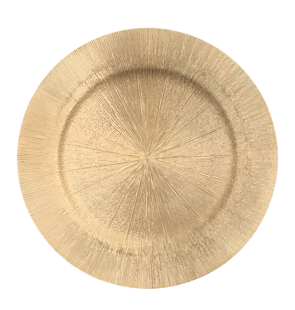 Gold charge plates rent PL-0011  32 cm
