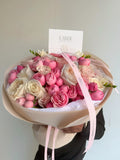 FLOWERS BOUQUET WITH ROSES MIX