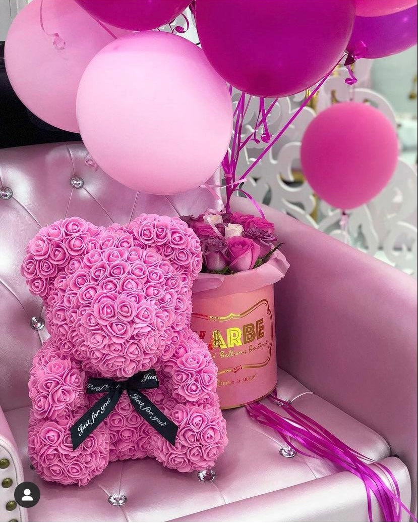 Pink bear