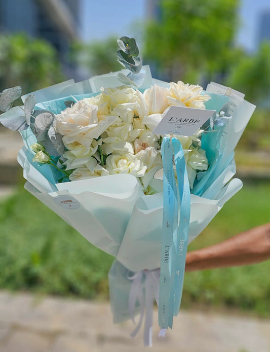 Mix flowers bouquet “Laguna”