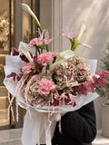 FLOWERS BOUQUET “WARM ELEGANCE “
