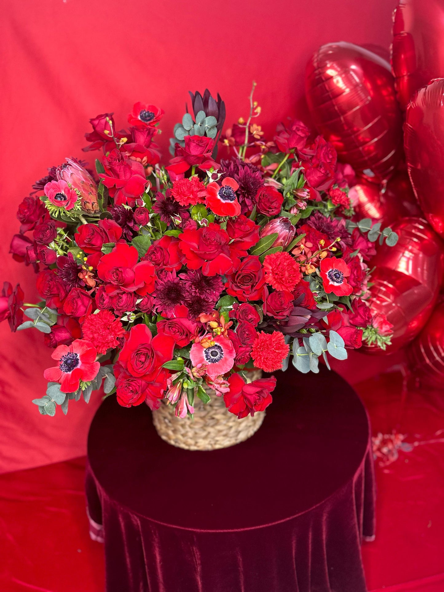 Valentine’s mix flowers “Alinis”