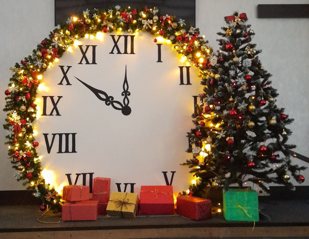 Photozone with tree New Year ( rent)
