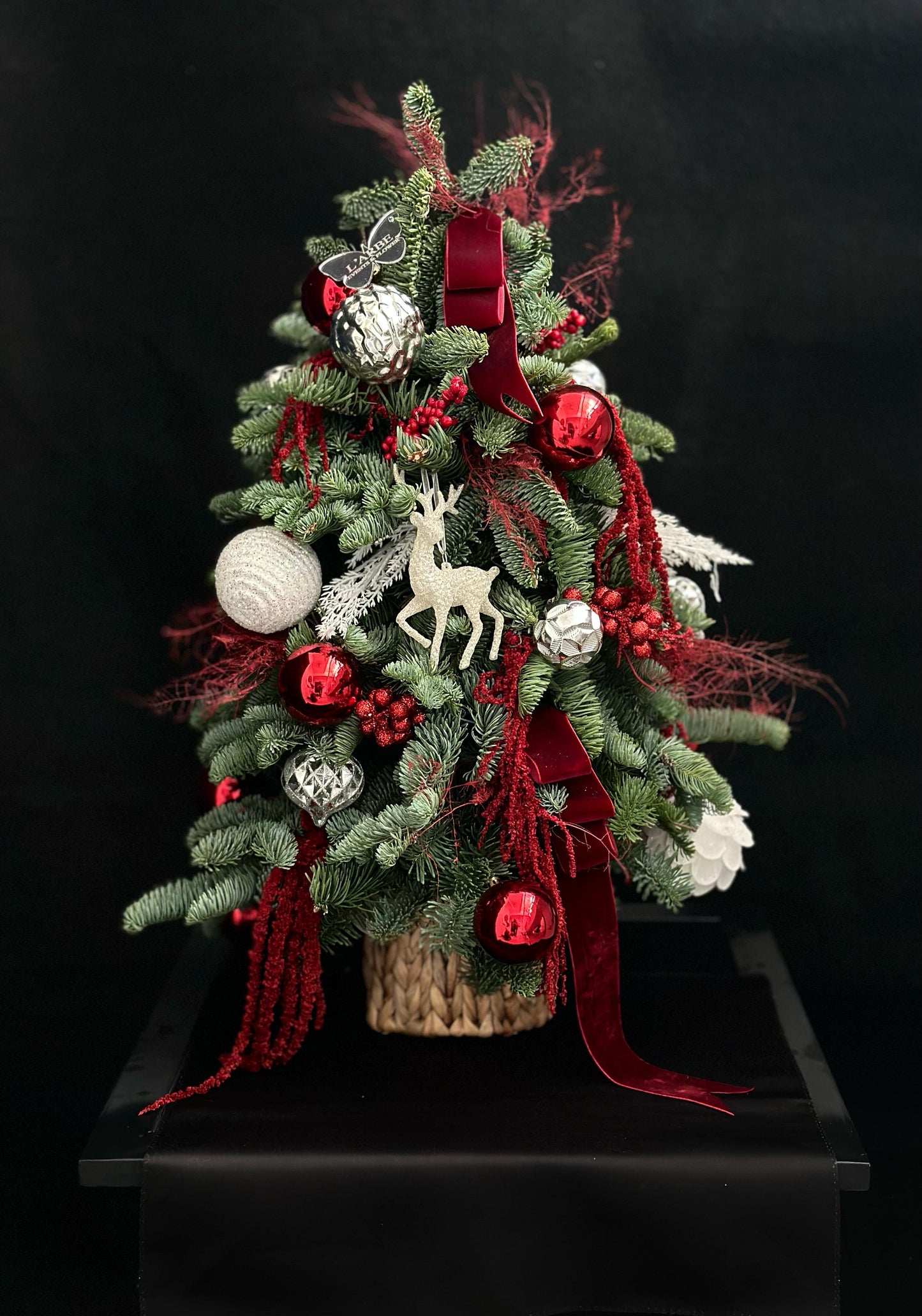 Christmas decor fresh nobilis 
 “Secret forest” 70 cm