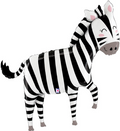 HELIUM BALLOON - ZEBRA (50”/127CM) #4