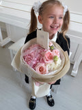 FLOWERS BOUQUET PINK «DEAR TEACHER”