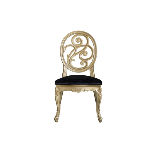 Orpheus Chair velvet black (rent)