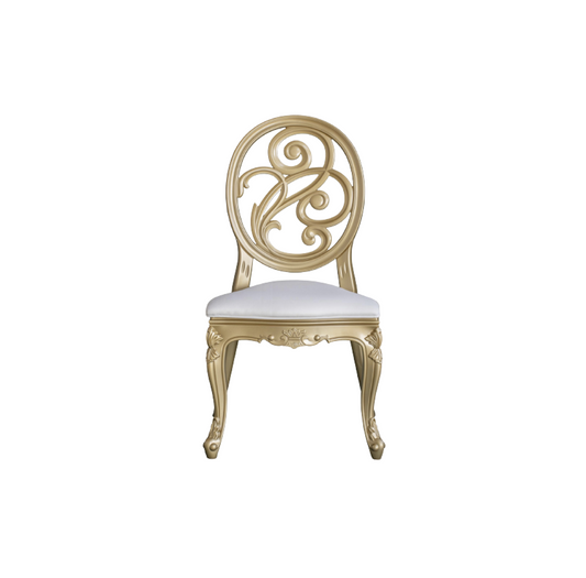 Orpheus Chair velvet white (rent)