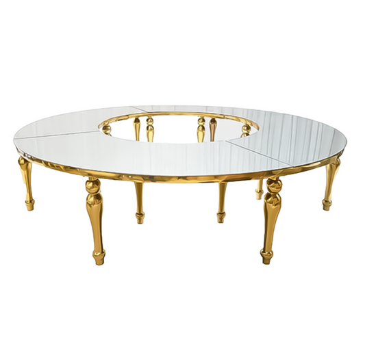 Titan Dining Table gold (rent)