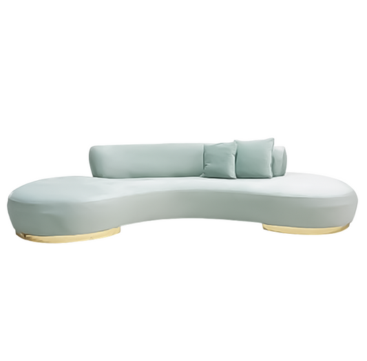 Icy Mint Velvet Lounge Seating (rent)