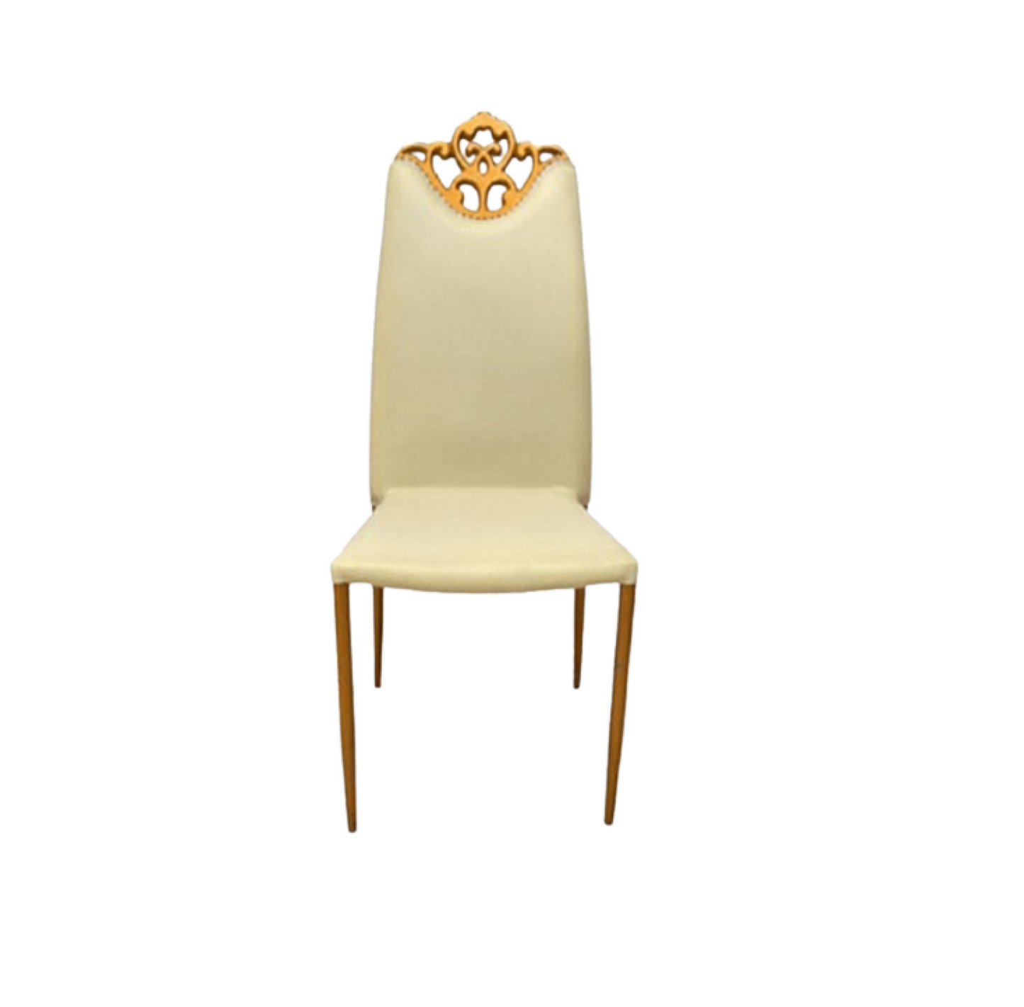 Tiara Chair - White or Beige (rent)