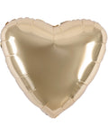 HELIUM BALLOON “CHAMPAGNE HEART” 18”