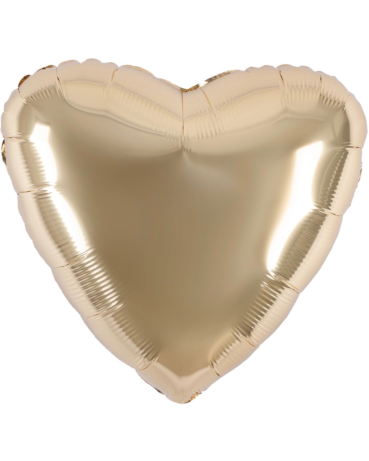 HELIUM BALLOON “CHAMPAGNE HEART” 18”