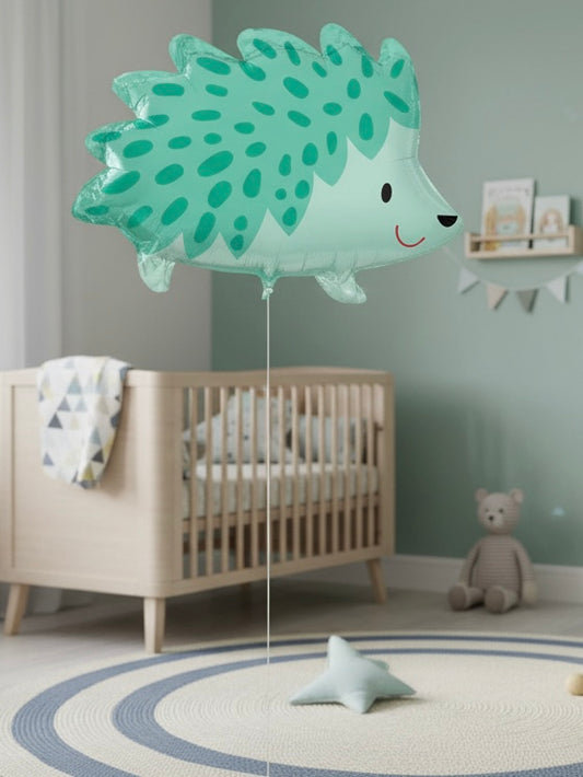 HELIUM BALLOON  HEDGEHOG GREEN 20”