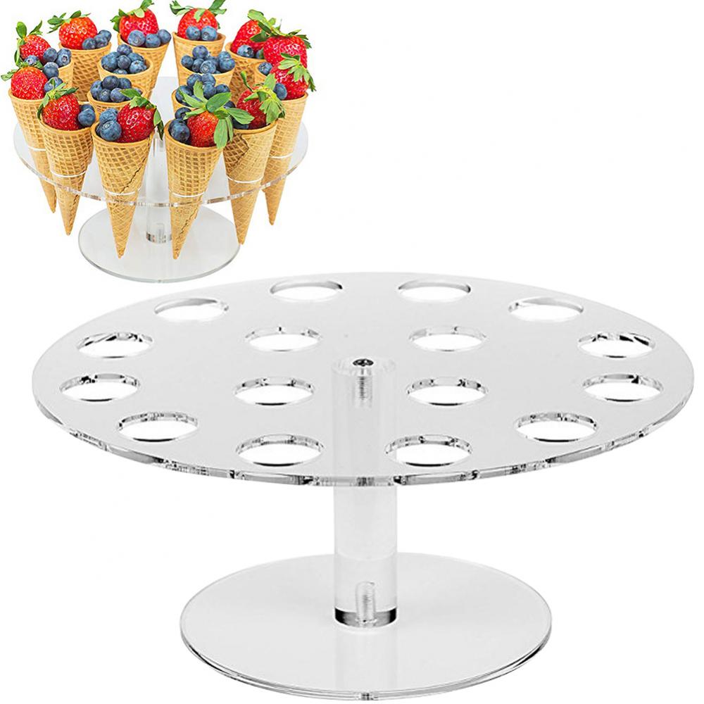Transparent cake holder rent (CH-0002)