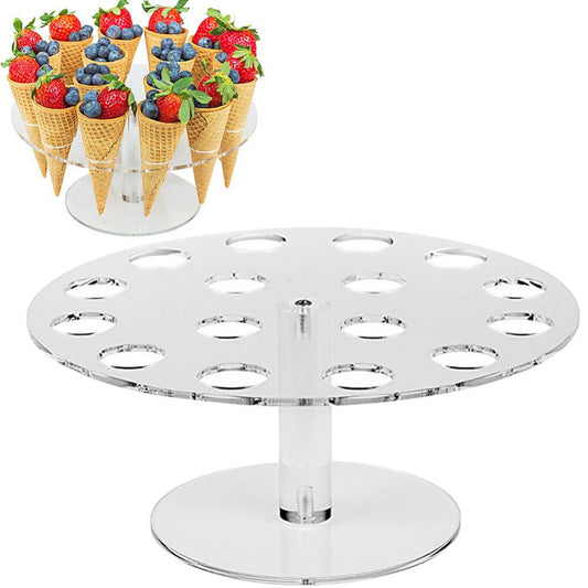 Transparent cake holder rent (CH-0002)