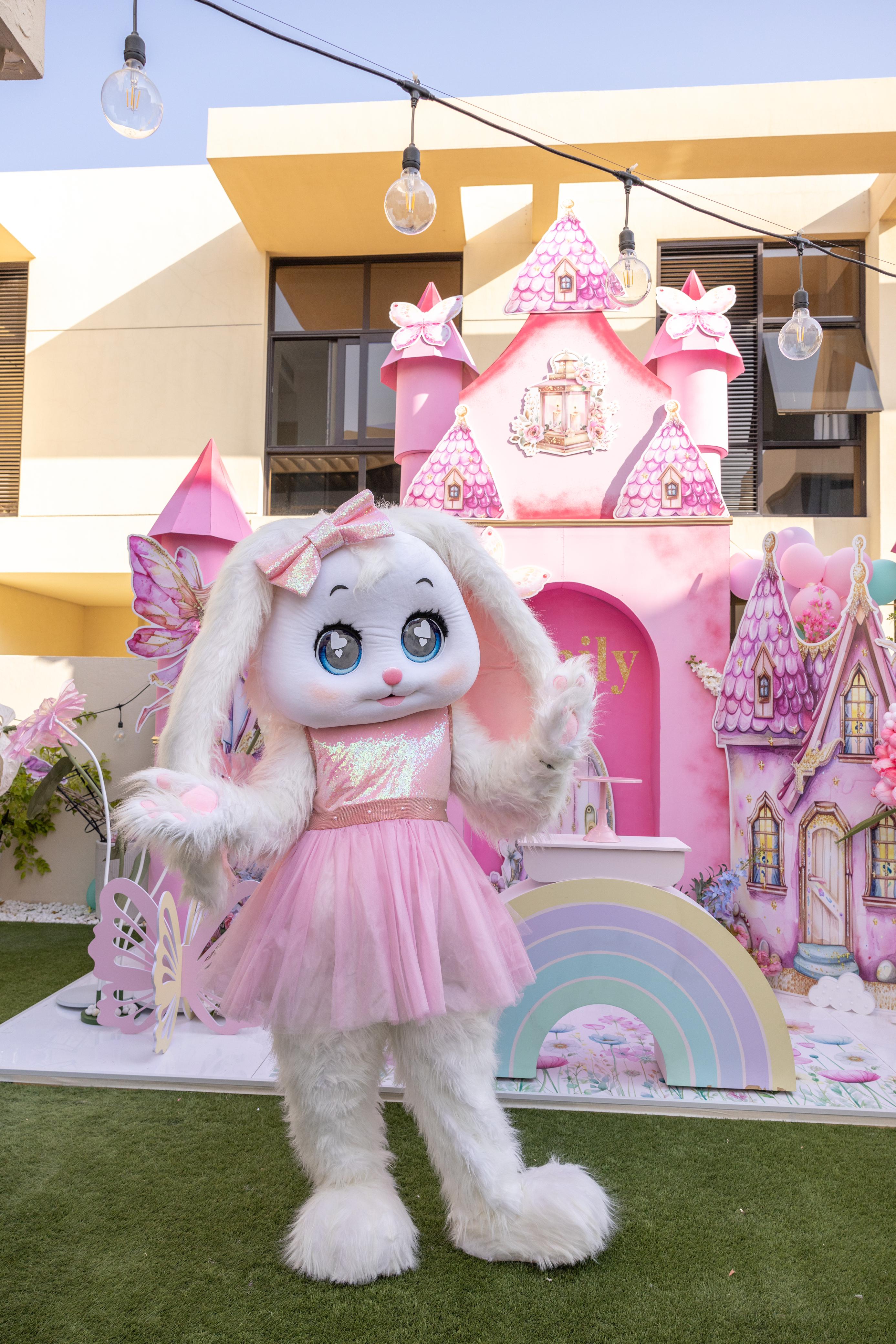 Bunny mascot