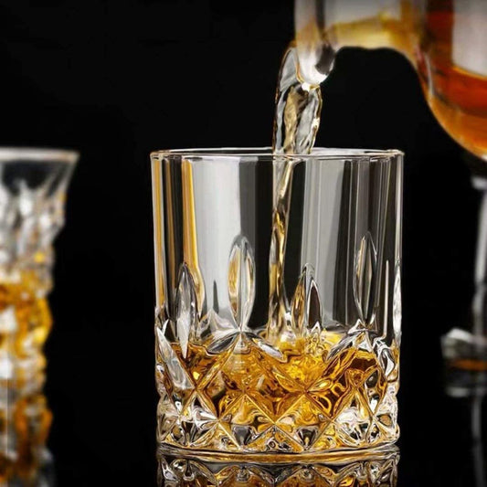 Transparent  whisky glasses rent WG-0003