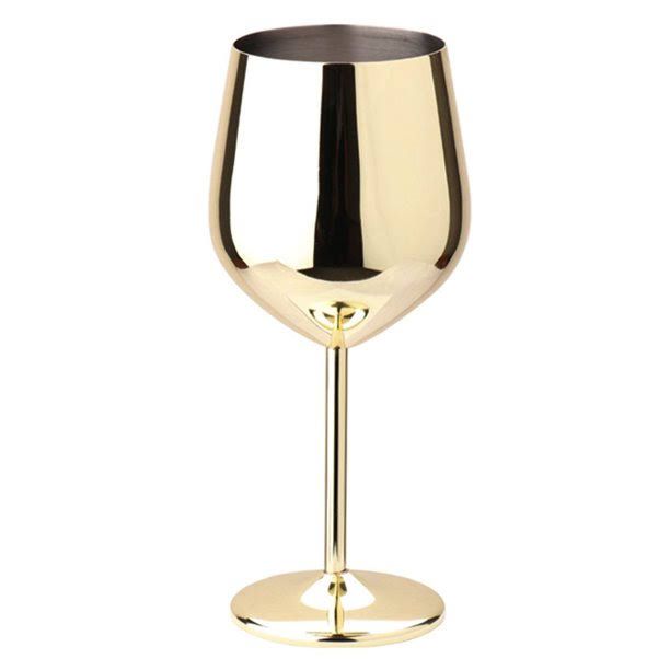 Golden wine glass rent WG-0005