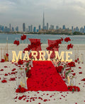 Marry me Marriage proposal in Dubai