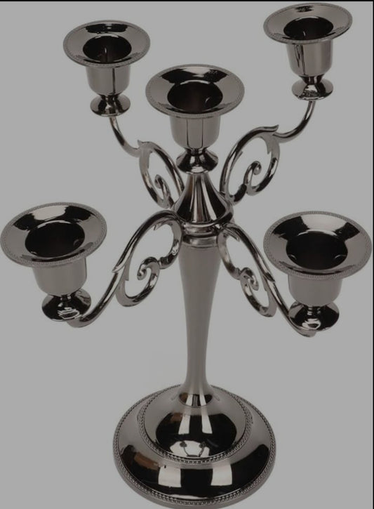 Black candle holder rent (CH-0009)