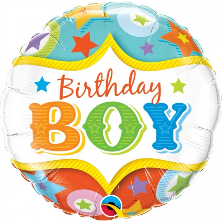 HELIUM BALLOON “BIRTHDAT BOY”