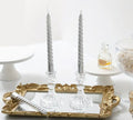 Glass candle holders CH-0056