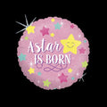 HELIUM BALLOON “A STAR IS BORN” ITALIAN BRAND