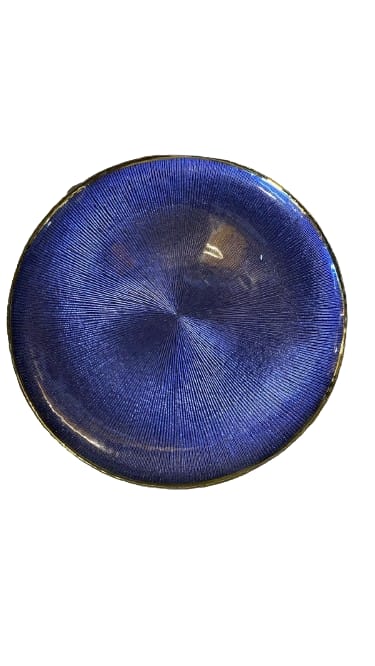 Dark blue plate 26cm PL-0026