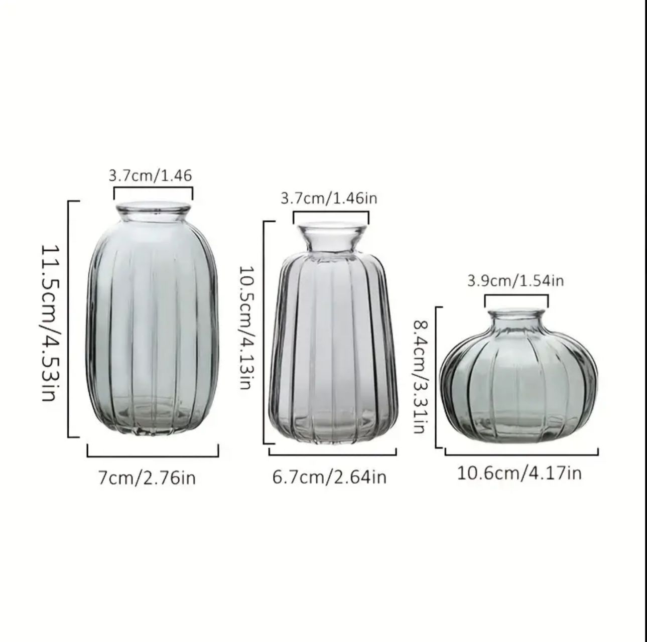 Vase Set (rent) V-0049 Price for each item