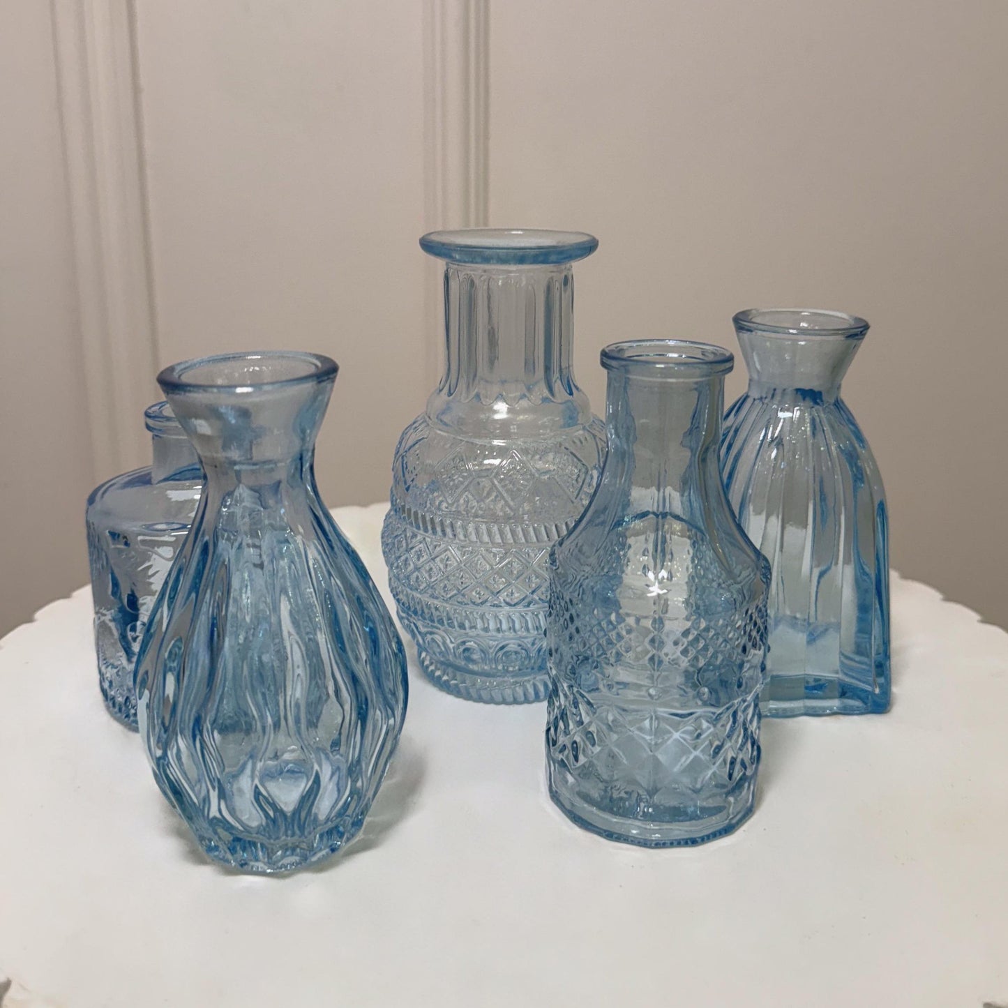 Vase Blue V-0053 price for each Item (rent)