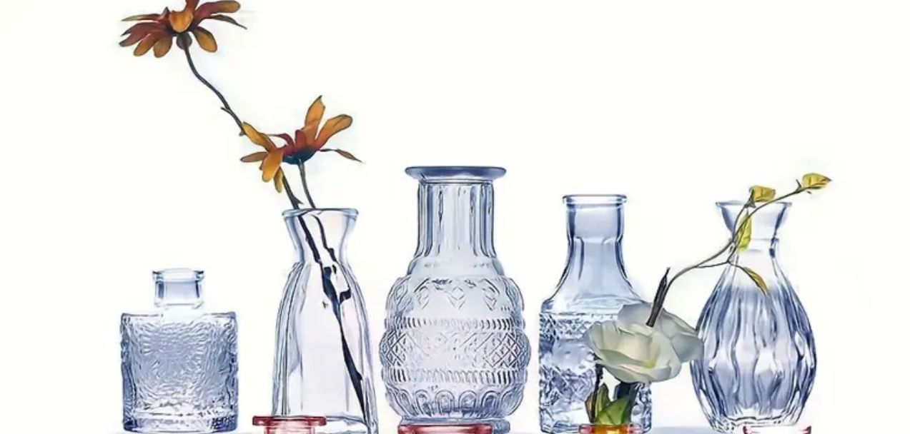 Vase Blue V-0053 price for each Item (rent)