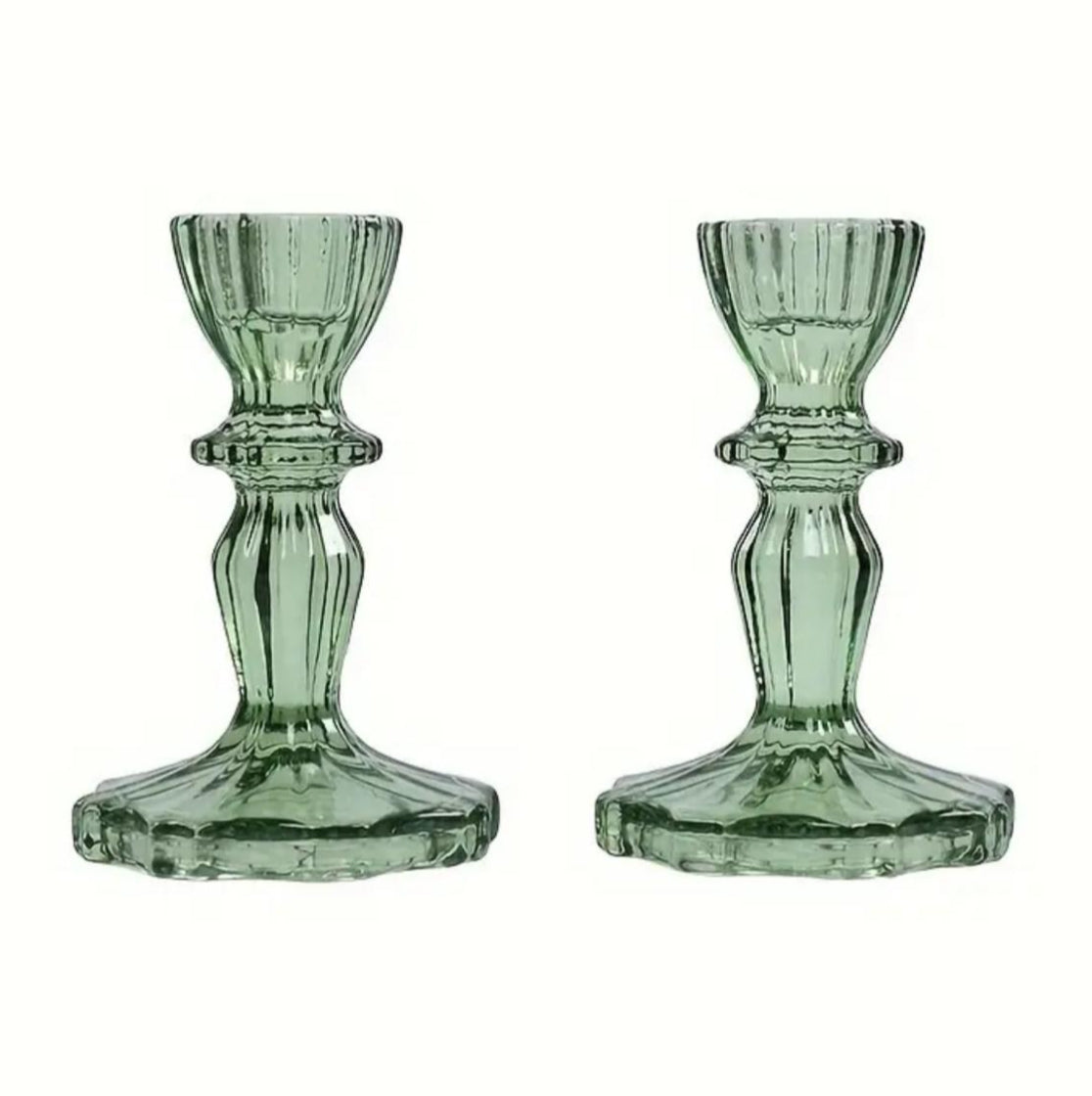 Candle Holder Green CH-0061 Price for each Item (rent)