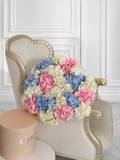 FLOWERS BOUQUET WITH HYDRANGEAS 21 PCS “TENDERNESS”