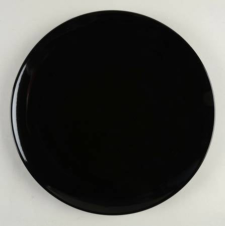 Black Dinning plate rent PL-0004 25 cm