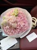 FLOWERS BOUQUET WITH HYDRANGEAS “BLOSSOM”