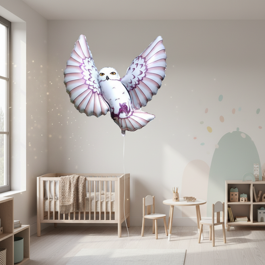HELIUM BALLOON - THE POLAR OWL (38”/97 CM)