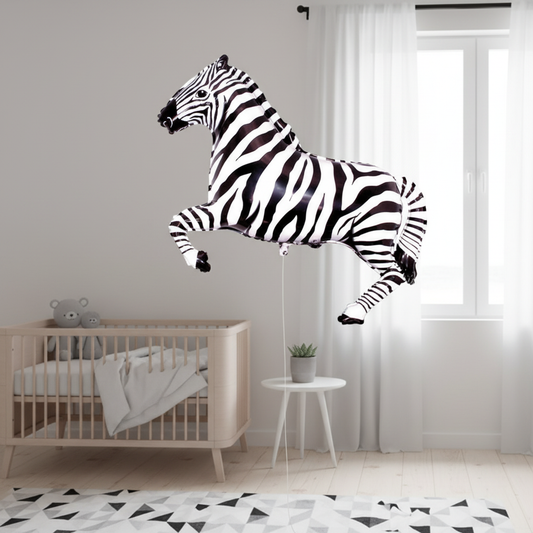 HELIUM BALLOON ZEBRA (42”/107) #3