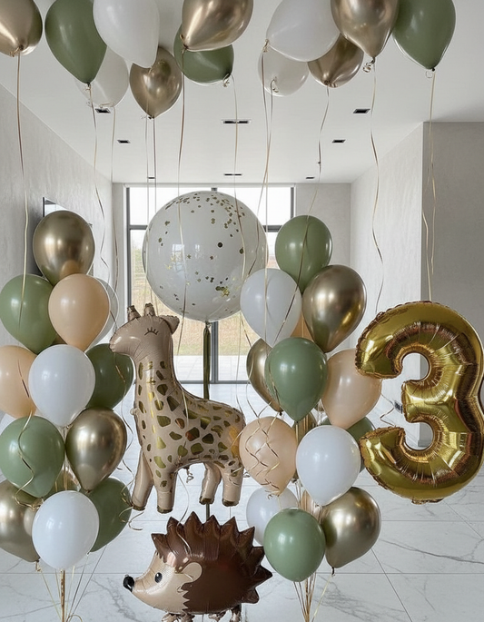 HELIUM BALLOONS WITH ANIMALS