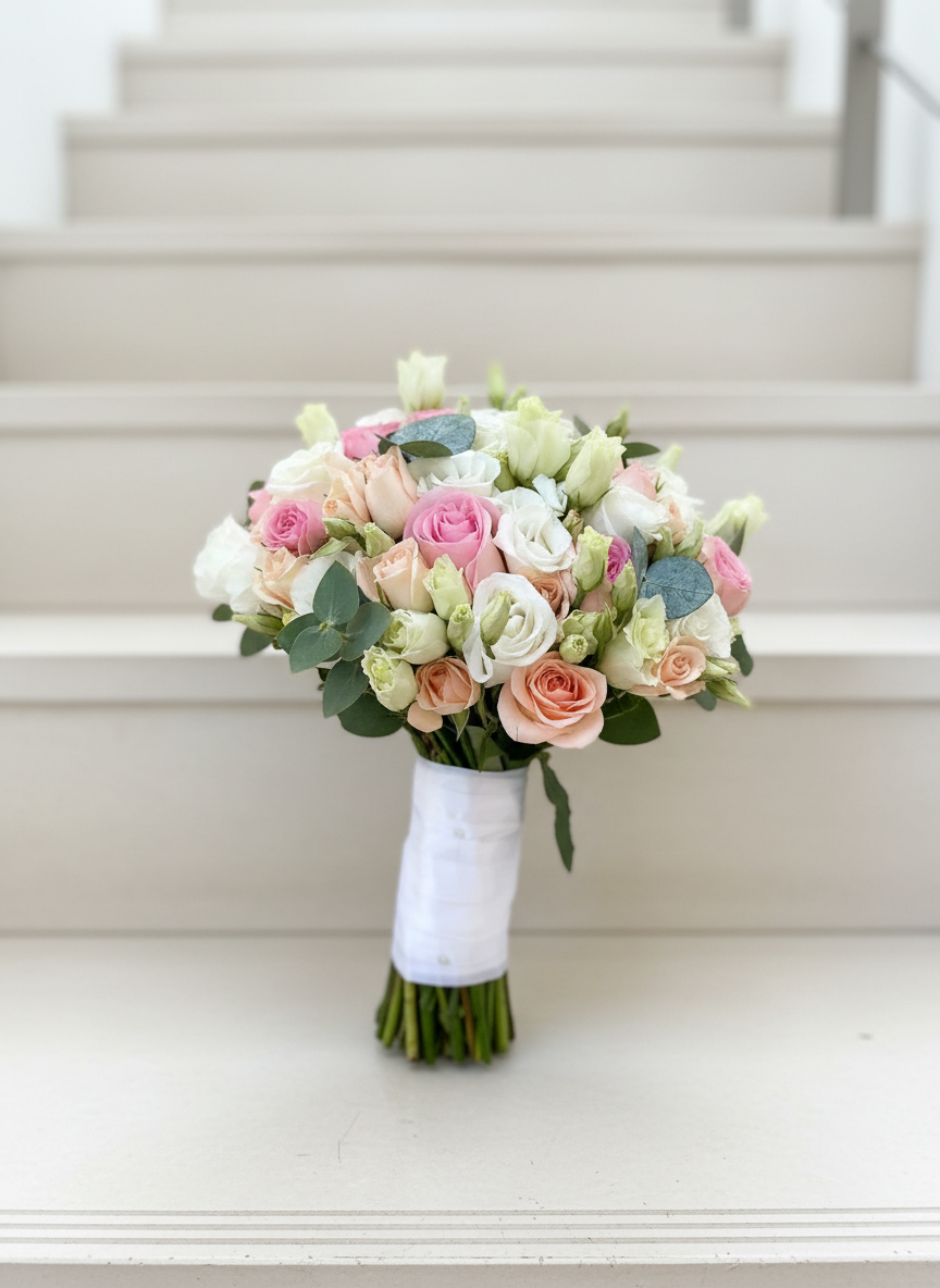 BRIDAL FLOWERS COLOURED MIX