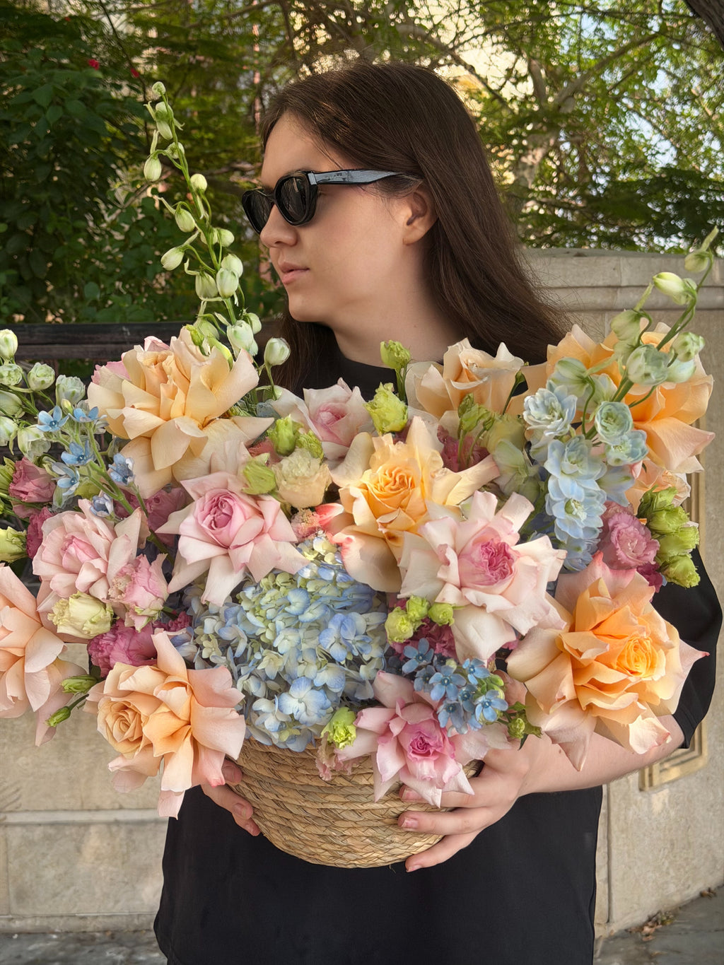 FLOWERS BASKET “EPOQUE”
