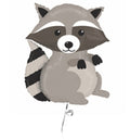 HELIUM BALLOONS CODE WOODLAND RACCOON 30”/76CM ITALIAN BRAND